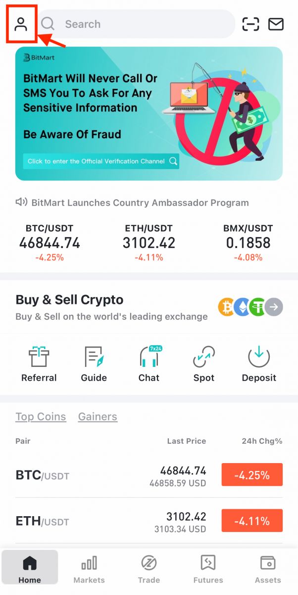 Momwe Mungatulutsire ndi Kupanga Deposit mu BitMart Momwe Mungatulutsire ndi Kupanga Deposit mu BitMart