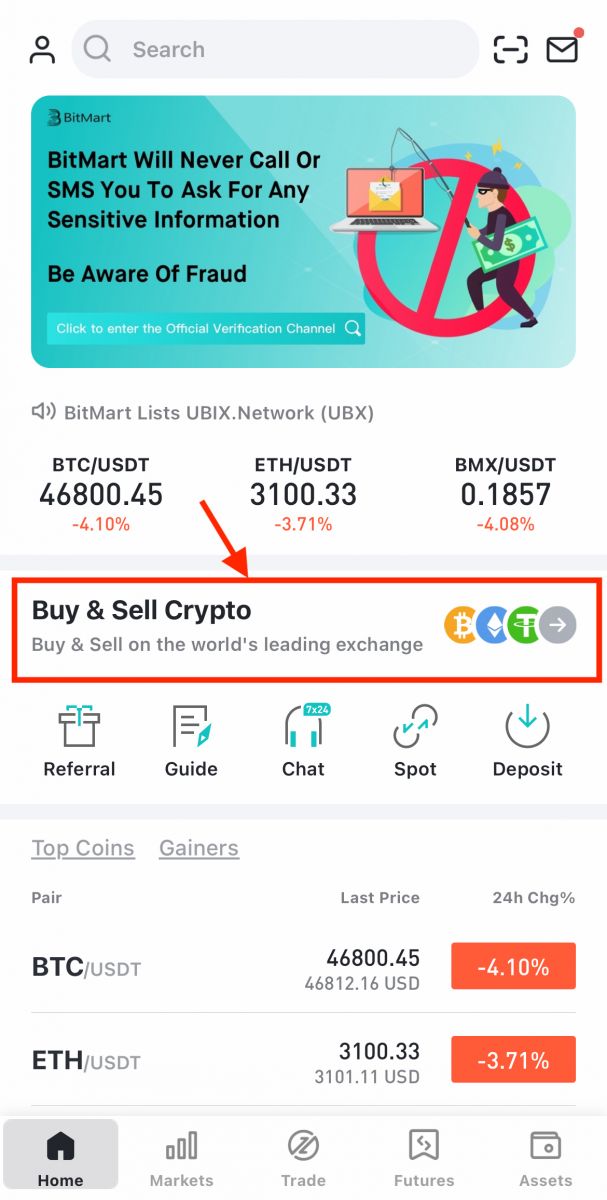 Momwe Mungatulutsire ndi Kupanga Deposit mu BitMart Momwe Mungatulutsire ndi Kupanga Deposit mu BitMart