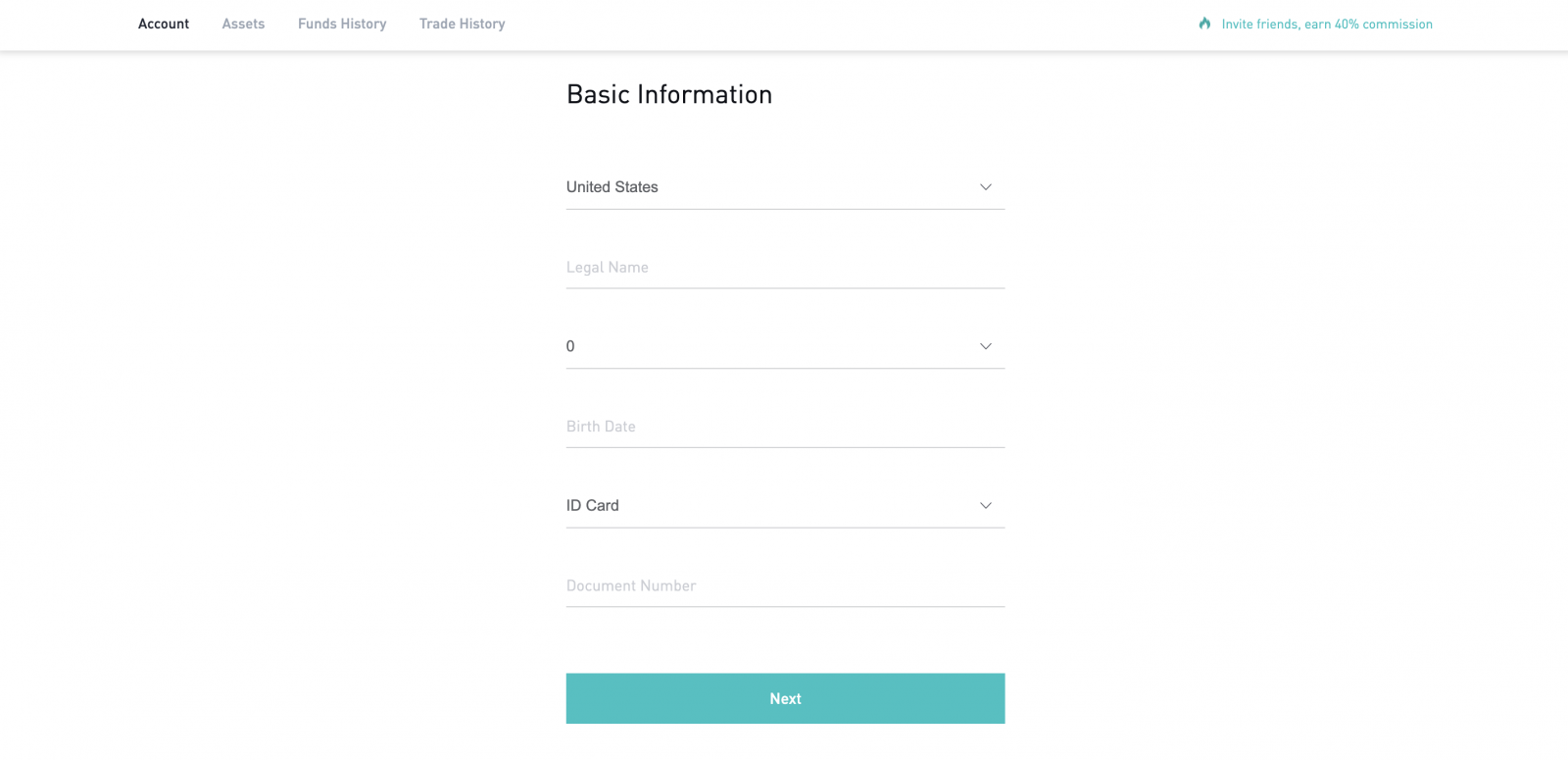 Sådan identitetsbekræftelse (KYC) Tutorial i BitMart Sådan identitetsbekræftelse (KYC) Tutorial i BitMart
