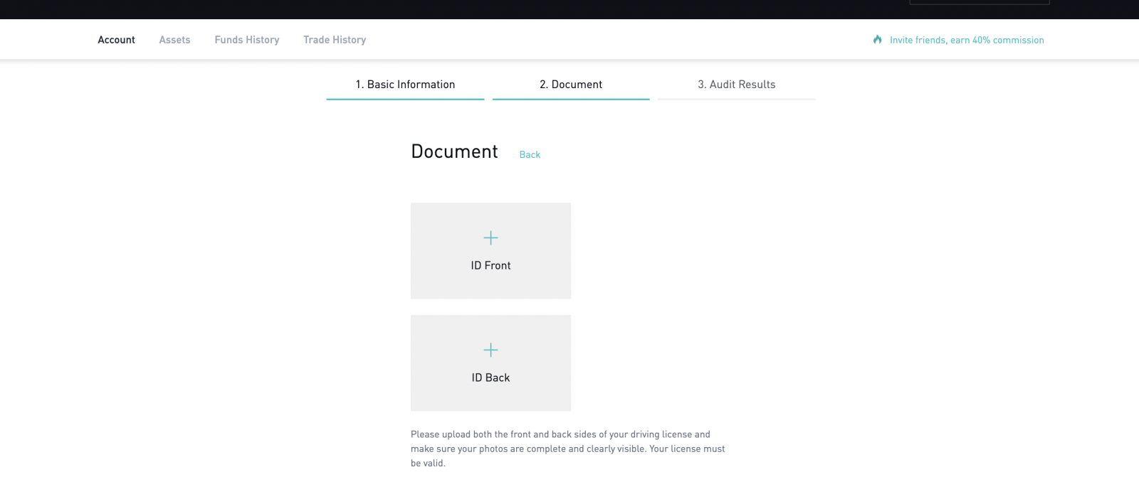 Sådan identitetsbekræftelse (KYC) Tutorial i BitMart Sådan identitetsbekræftelse (KYC) Tutorial i BitMart
