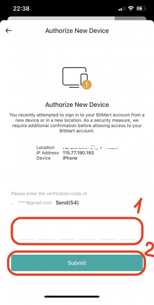 Kako se prijaviti in položiti v BitMart