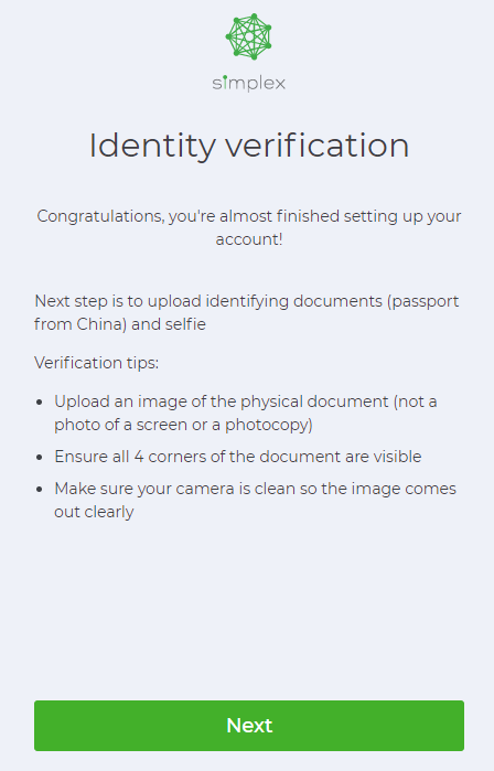כיצד למכור מטבעות עם Simplex ב-BitMart