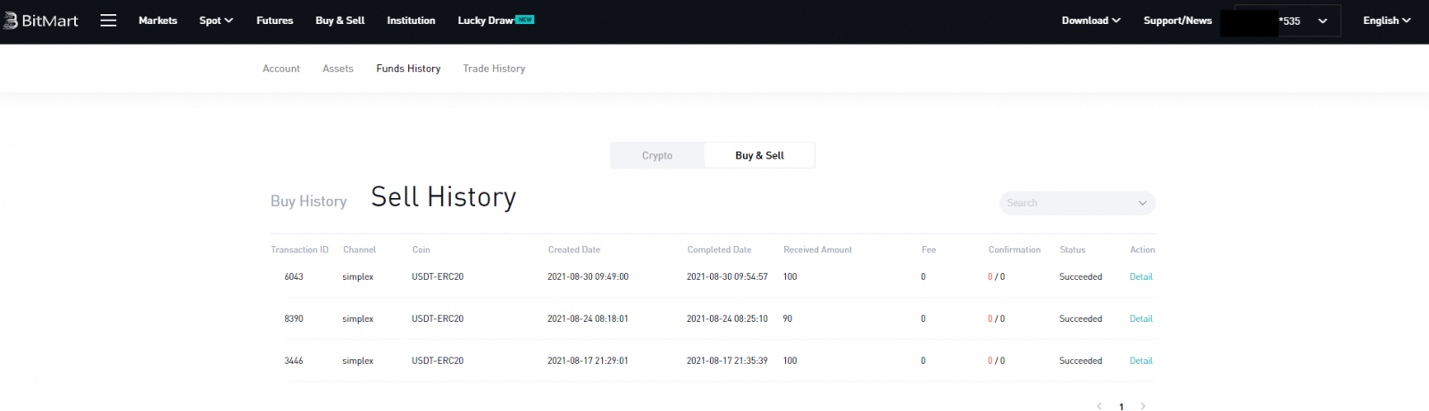 BitMart-da Simplex bilan tangalarni qanday sotish mumkin BitMart-da Simplex bilan tangalarni qanday sotish mumkin
